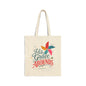 Cotton Canvas Tote Bag